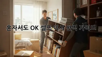 혼자서도 OK! 셀프 이사 완벽 가이드